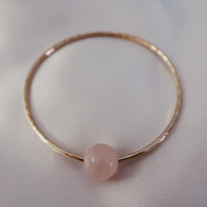 Rose Quartz Bangles