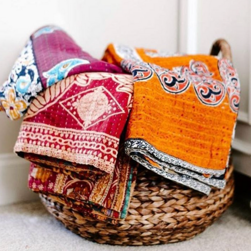 Kantha Quilt